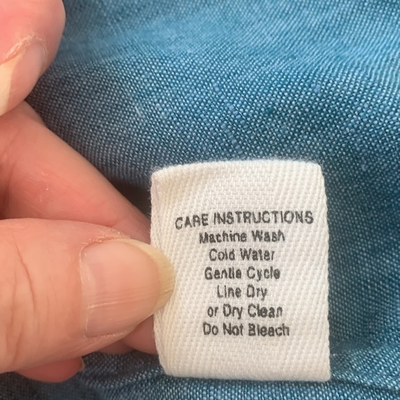 South Street linen long line top - Picture 9 of 9